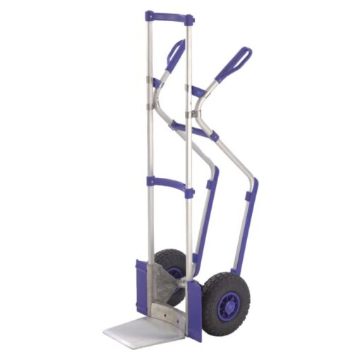 Aluminium Sack Truck with Blue Guards
