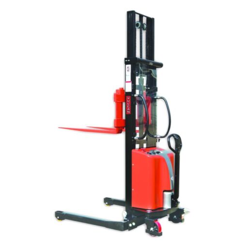 Semi Electric Straddle Stacker