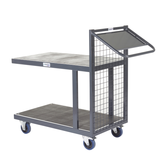 Order Picking Trolley with Clipboard Tray - Image 3