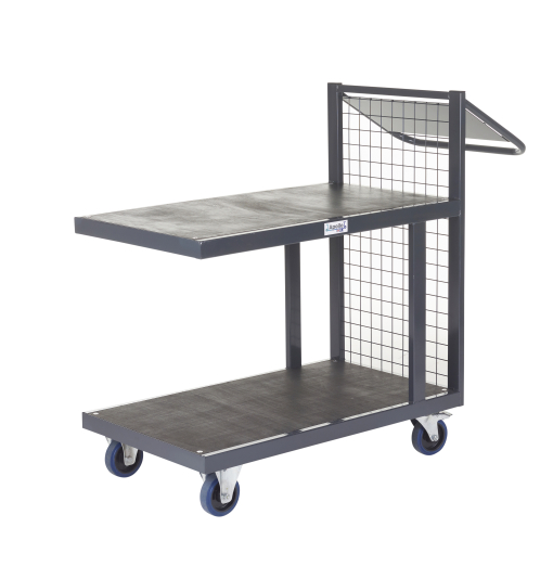 Order Picking Trolley with Clipboard Tray - Image 2