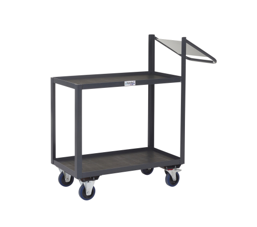 Order Picking Trolley with Clipboard Tray