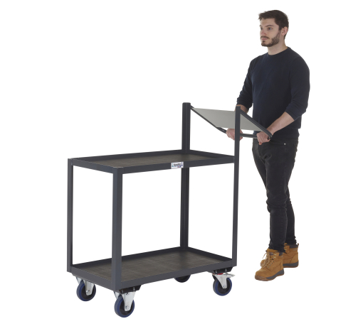 Order Picking Trolley with Clipboard Tray - Image 5