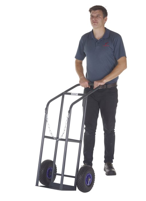 Single Cylinder Trolleys with Puncture Proof Wheels - Image 2