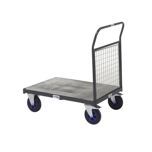 Apollo Zinc Plated Mesh Sided Platform Trolley - Image 4