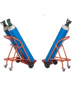 4 Wheeled Cylinder Trolley