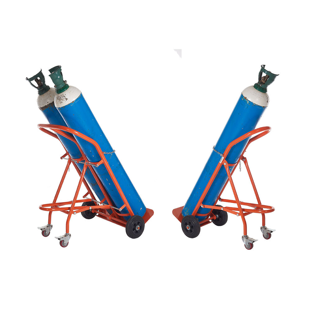 4 Wheeled Cylinder Trolley
